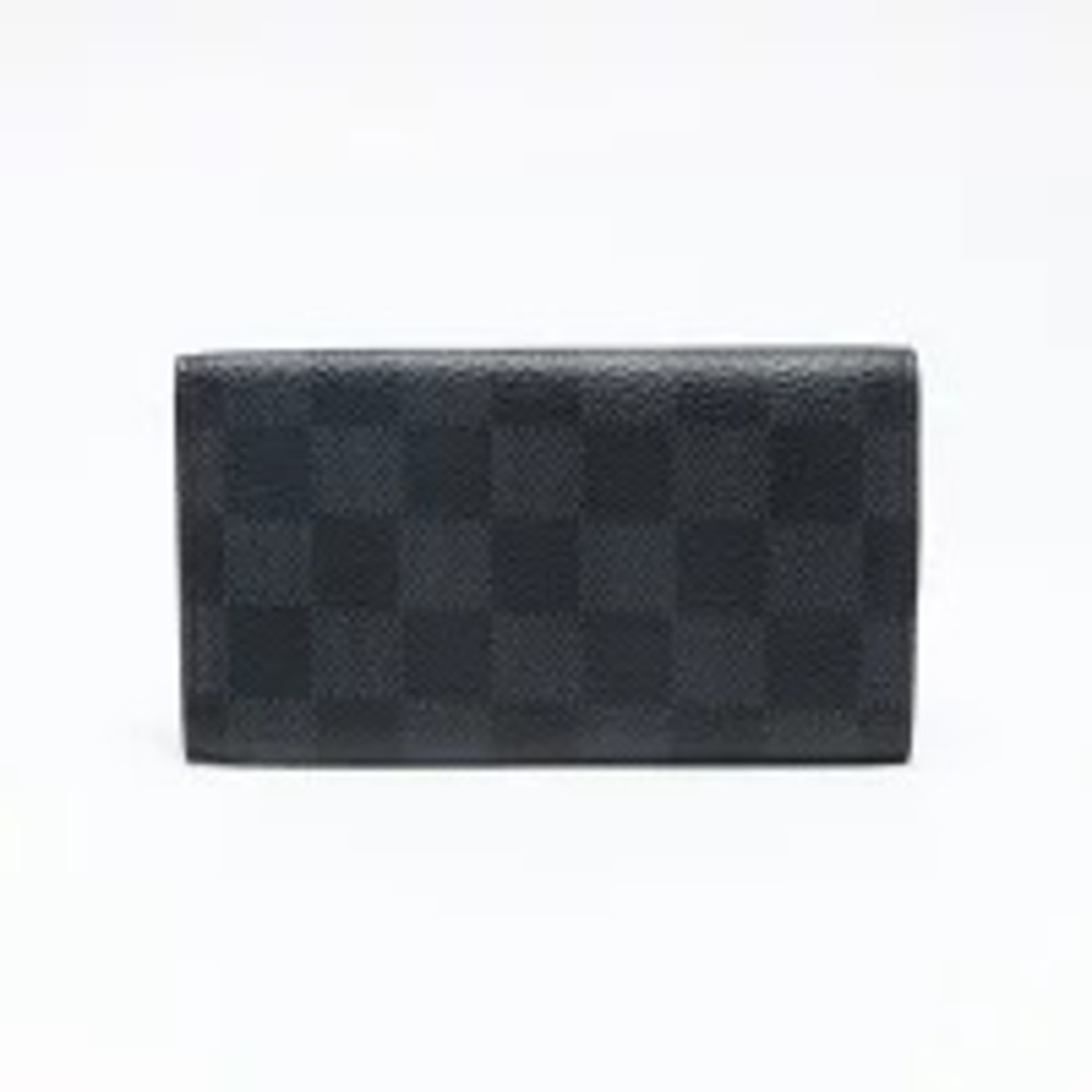 Louis Vuitton Portefeuille Voiture Key Case Wallet Graphite Black